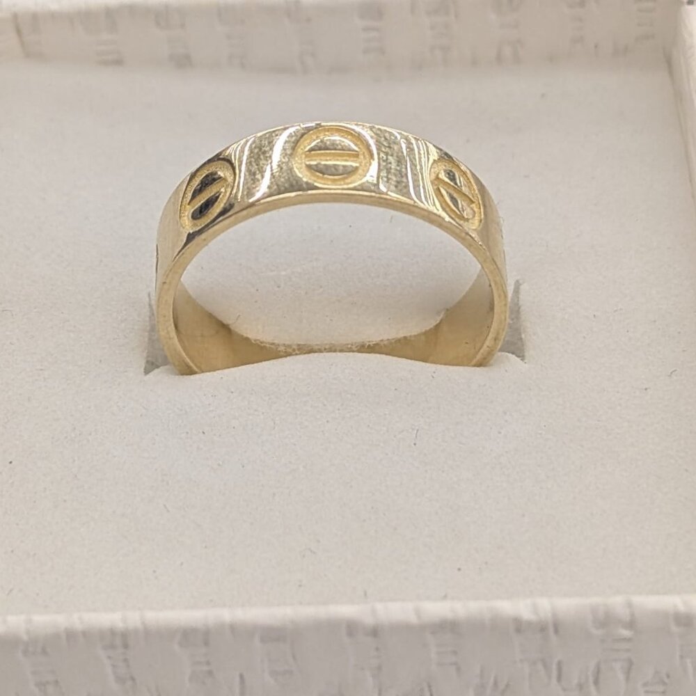 10kt Real Gold Ring For Women - Picture 6 of 6